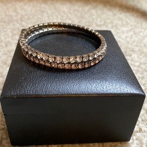Set of 2 Swarovski Stretch Bracelets